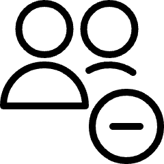 Multiple Actions Subtract Icon from Ultimate Light Set
