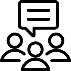 Multiple Chat Icon from Ultimate Light Set