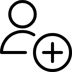 Single Neutral Actions Add Icon from Ultimate Light Set