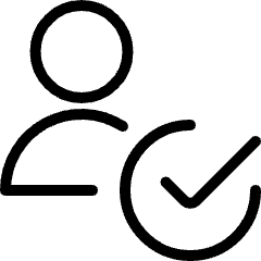 Single Neutral Actions Check 2 Icon from Ultimate Light Set