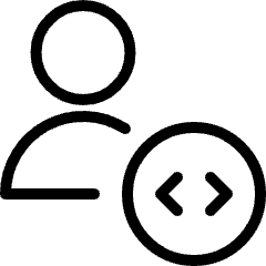 Single Neutral Actions Coding Icon from Ultimate Light Set