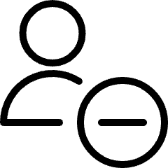 Single Neutral Actions Subtract Icon from Ultimate Light Set