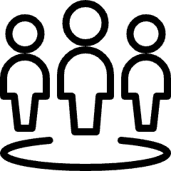 Multiple Circle Icon from Ultimate Light Set