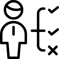 Single Man Actions Process Icon from Ultimate Light Set