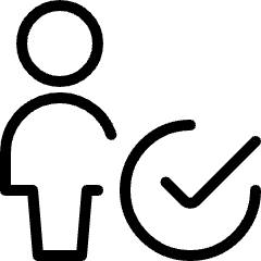 Single Neutral Actions Check 2 Icon from Ultimate Light Set