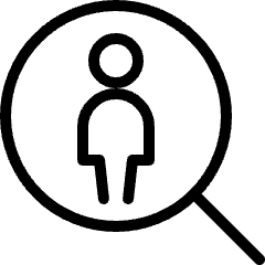 Single Neutral Find Icon from Ultimate Light Set