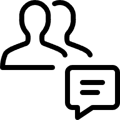 Multiple Actions Chat Icon from Ultimate Light Set