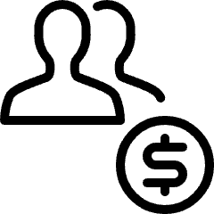 Multiple Actions Money Icon from Ultimate Light Set