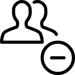 Multiple Actions Subtract Icon from Ultimate Light Set