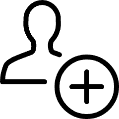 Single Neutral Actions Add Icon from Ultimate Light Set