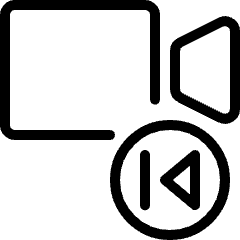 Controls Camera Previous Icon from Ultimate Light Set