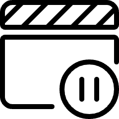 Controls Movie Pause Icon from Ultimate Light Set