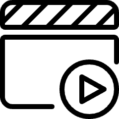 Controls Movie Play Icon from Ultimate Light Set