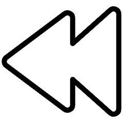 Controls Rewind Icon from Ultimate Light Set