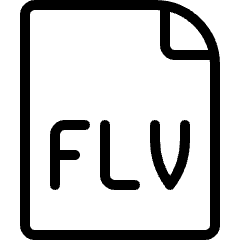 Video File Flv Icon from Ultimate Light Set
