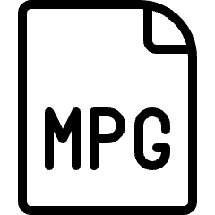 Video File Mpg Icon from Ultimate Light Set
