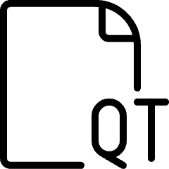 Video File Qt 1 Icon from Ultimate Light Set