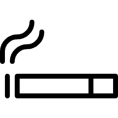 Allowances Smoking Icon from Ultimate Light Set