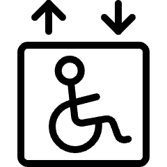 Disability Lift Icon from Ultimate Light Set