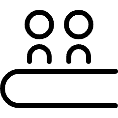 Moving Walkway People Icon from Ultimate Light Set