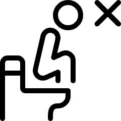 Toilet Use Wrong Icon from Ultimate Light Set