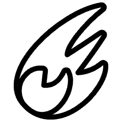 Natural Disaster Fire Icon from Ultimate Light Set