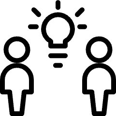 Team Share Idea Icon from Ultimate Light Set