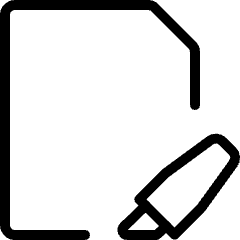 Office File Glue Icon from Ultimate Light Set