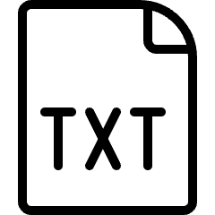 Office File Txt Icon from Ultimate Light Set