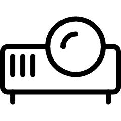 Presentation Projector Icon from Ultimate Light Set