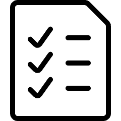 List To Do Icon from Ultimate Light Set