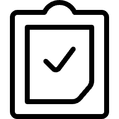 Task List Approve Icon from Ultimate Light Set