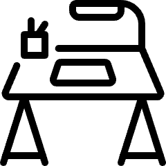 Office Desk Lamp Icon from Ultimate Light Set