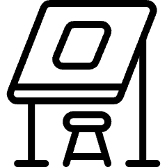 Office Drawing Board Icon from Ultimate Light Set