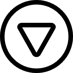 Arrow Button Circle Down Icon from Ultimate Regular Set