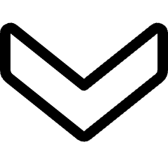 Arrow Button Down 3 Icon from Ultimate Regular Set