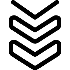 Arrow Double Down 1 Icon from Ultimate Regular Set