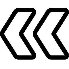 Arrow Double Left Icon from Ultimate Regular Set