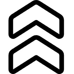 Arrow Double Up Icon from Ultimate Regular Set