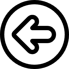 Arrow Thick Circle Left 2 Icon from Ultimate Regular Set