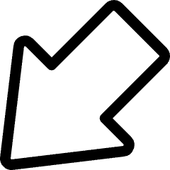 Arrow Thick Left Bottom Corner Icon from Ultimate Regular Set