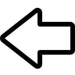 Arrow Thick Left Icon from Ultimate Regular Set