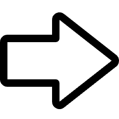 Arrow Thick Right Icon from Ultimate Regular Set