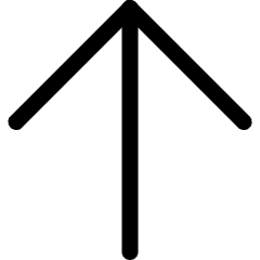 Arrow Up Icon from Ultimate Regular Set