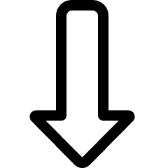 Diagram Arrow Down Icon from Ultimate Regular Set
