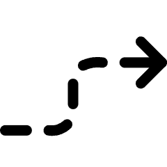 Diagram Dash Rise Steady Icon from Ultimate Regular Set