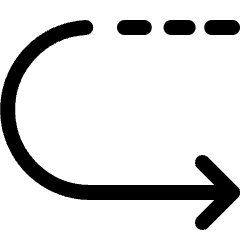 Diagram Dash Up Then Down Icon from Ultimate Regular Set