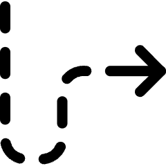 Diagram Fall Rise Steady Icon from Ultimate Regular Set