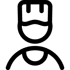 People Man 10 Icon from Ultimate Regular Set