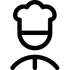 Professions Man Chef 3 Icon from Ultimate Regular Set